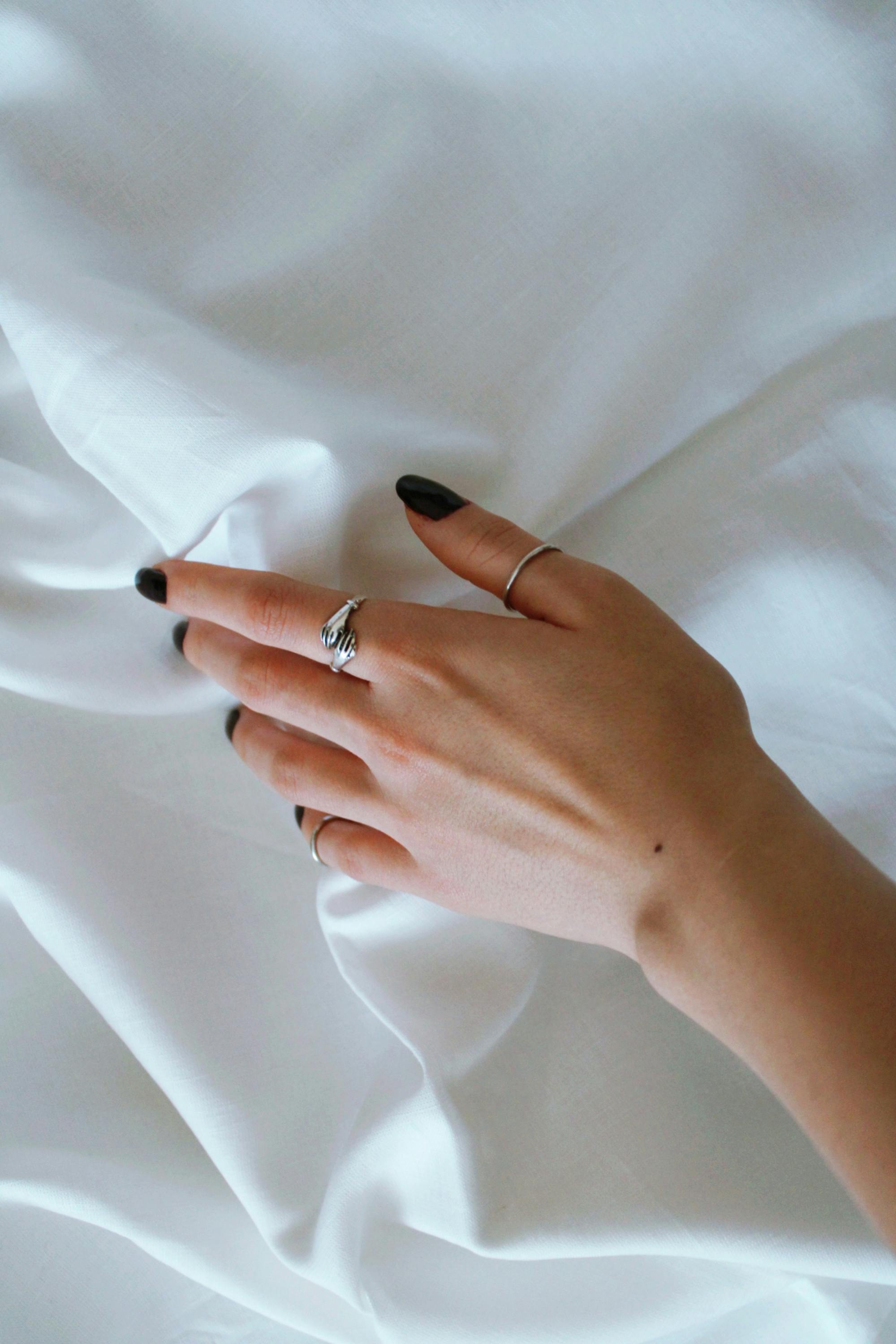 white silk sheets